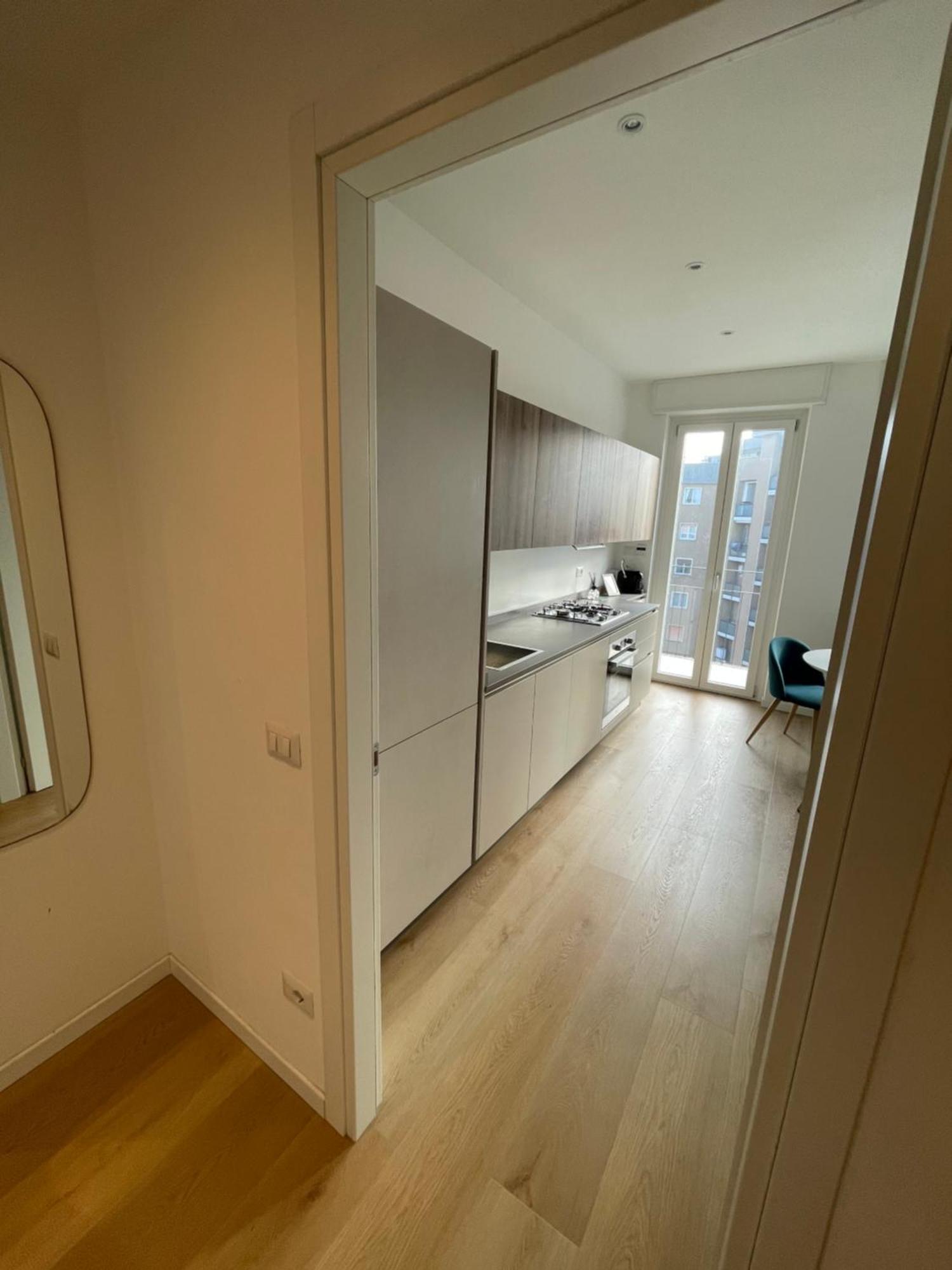 Trilocale Con Vista E Due Bagni Metro Blu Piazza Frattini Apartment Mailand